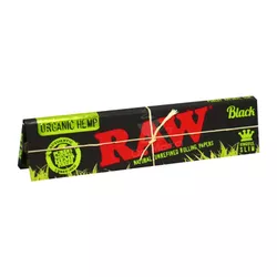 Seda Raw Black Organic Hemp King Size - Seda Raw B... - Orange House Brasil
