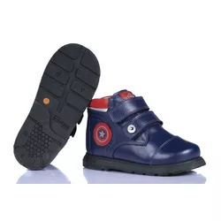 Botinha Neurofuncional cano alto Capitão América 2... - Orthocalce Baby & Kids