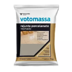 REJUNTE PORCELANATO PRETO GRAFITE VOTORAN 1KG - DELTAMIL PORCELANATOS