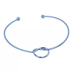 Bracelete Nó Aço Inoxidável - IPU038100 - Kumbayá Joias