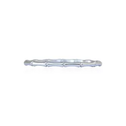 Bracelete Bambu Aço Inoxidável - IPU043900 - Kumbayá Joias