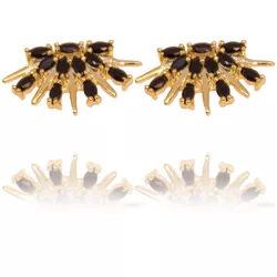 Brinco Ear Cuff Solar Semijoia Banho De Ouro 18k Z... - Kumbayá Joias