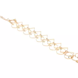 Pulseira Dupla Com Formas Geométricas By Kumbayá J... - Kumbayá Joias