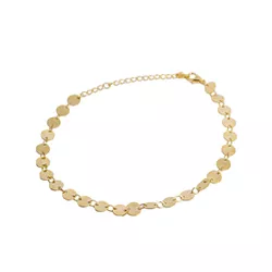 Pulseira Medalhas Banhado a Ouro 18k - JPU039700 - Kumbayá Joias