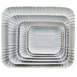 Bandeja de Papelão Rio Verde Branco nro 26/06 c/10... - Plaspel Comercial - Embalagens e Descartáveis