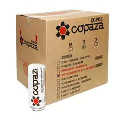 Tampa Plástica Copaza Translúcida Ref. TP07 c/40x5... - Plaspel Comercial - Embalagens e Descartáveis