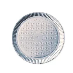 Prato de Papelão Regina Laminado nro 04 25cm c/100... - Plaspel Comercial - Embalagens e Descartáveis