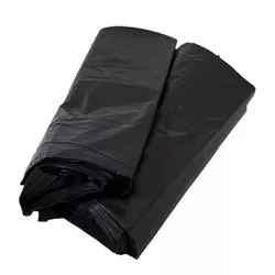 Saco Lixo Preto 40Litro 53x65x0,008CM - Plaspel Comercial - Embalagens e Descartáveis