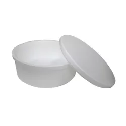 Caixa de EPS (Isopor) Bolo Redonda 292mm 6,8L - Plaspel Comercial - Embalagens e Descartáveis