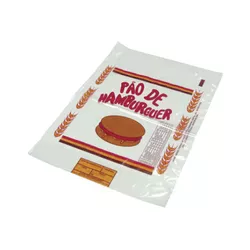 Saco PP Pão Hamburguer Para 06-Pães C/100 UND - Plaspel Comercial - Embalagens e Descartáveis