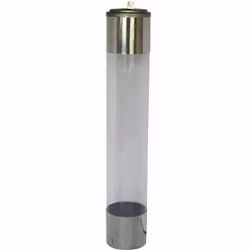 Dispenser Copos Acrilico/Inox Chopp A15 - Plaspel Comercial - Embalagens e Descartáveis