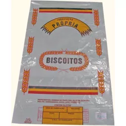 Saco PP Biscoito 100G C/1000 UND - Plaspel Comercial - Embalagens e Descartáveis