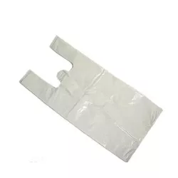 Sacola Reciclada Branca A 30x40CM - Plaspel Comercial - Embalagens e Descartáveis