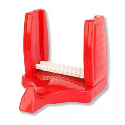 Suporte Display P/ Bobina Estrela Vermelho - Plaspel Comercial - Embalagens e Descartáveis