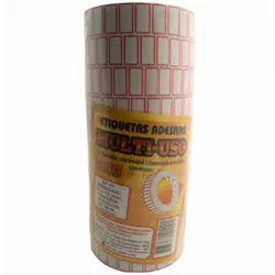 Etiqueta Adesiva Fitacrel Multiuso 11Rolo 10X830 U... - Plaspel Comercial - Embalagens e Descartáveis
