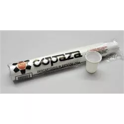 Copo Plástico Copaza Translúcido 80ml c/100 und - Plaspel Comercial - Embalagens e Descartáveis
