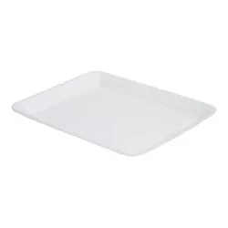 Bandeja EPS Copobras Rasa CRL003/BO3N C/ 400 UND - Plaspel Comercial - Embalagens e Descartáveis