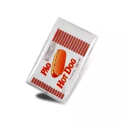 Saco PP Hot Dog C/1000 UND - Plaspel Comercial - Embalagens e Descartáveis