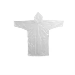 Capa de Chuva Descartável c/10und - Plaspel Comercial - Embalagens e Descartáveis