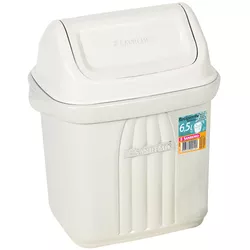 Lixeira c/ Tampa Basculante Sanremo 6,5L p/ Pia Re... - Plaspel Comercial - Embalagens e Descartáveis