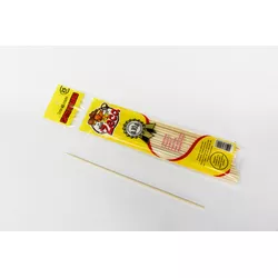 Espeto de Bambu Zeca 250x4,0mm c/40 und - Plaspel Comercial - Embalagens e Descartáveis