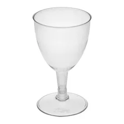 Taça Acrílico Cristal Plastilânia Ref. Pit 170 Vin... - Plaspel Comercial - Embalagens e Descartáveis