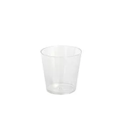 Copo Acrílico Cristal Prafesta Mini 25ml c/100x10... - Plaspel Comercial - Embalagens e Descartáveis