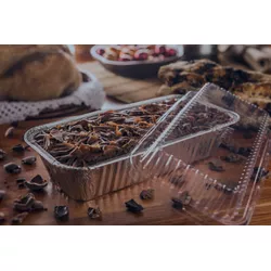 Bandeja Aluminio Wyda C/Tampa Pet 650ML D10FS C/05 - Plaspel Comercial - Embalagens e Descartáveis