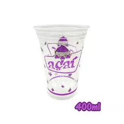 Copo Plástico Rioplastic Transparente PP Açaí 400... - Plaspel Comercial - Embalagens e Descartáveis
