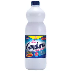 Agua Sanitaria Candura 1 LITRO C/12 UND - Plaspel Comercial - Embalagens e Descartáveis