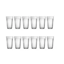 Copo de Vidro Nadir Ref. 2910 Americano 450ml c/24... - Plaspel Comercial - Embalagens e Descartáveis