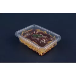 Pote Plástico PP Retangular Cristal Freezer e Micr... - Plaspel Comercial - Embalagens e Descartáveis