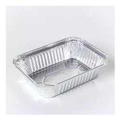 Bandeja Aluminio Mello 500ML C/100 - Plaspel Comercial - Embalagens e Descartáveis