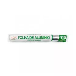 Folha Aluminio Mello 30CMX7,5M - Plaspel Comercial - Embalagens e Descartáveis