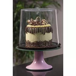 Forma Torta Alta Gourmet Preta Pet Galvanotek G58C... - Plaspel Comercial - Embalagens e Descartáveis