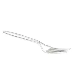 Garfo Prafesta de Refeição Master Cristal c/50 und... - Plaspel Comercial - Embalagens e Descartáveis