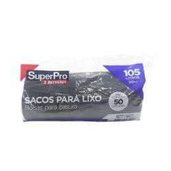 Saco Lixo Plastico Bettanin Médio 105Litro C/50 UN... - Plaspel Comercial - Embalagens e Descartáveis