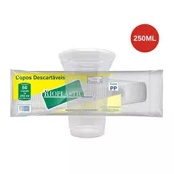Copo Plástico Rioplastic Transparente PP Ref. Mix ... - Plaspel Comercial - Embalagens e Descartáveis