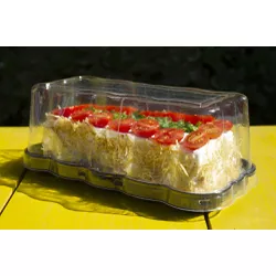 Forma Torta Galvanotek 240x100X100MM G61FA C/100 U... - Plaspel Comercial - Embalagens e Descartáveis