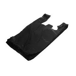 Sacola Reciclada Preta 40x50CM C/ 5KG - Plaspel Comercial - Embalagens e Descartáveis
