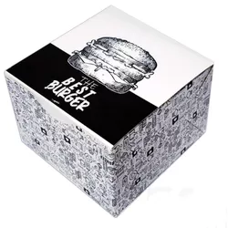 Caixa Hamburgão Pluma C/5x100 - Plaspel Comercial - Embalagens e Descartáveis