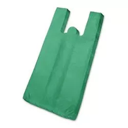 Sacola Reciclada Verde 90x100CM - Plaspel Comercial - Embalagens e Descartáveis