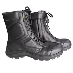 COTURNO ULTRA COMFORT EM COURO COM ZIPER - 520 - PONTO TÁTICO