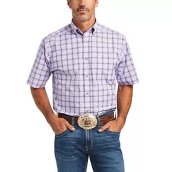 Camisa Ariat Masculina Manga Curta - Pro Bruce Lav... - PROTEC HORSE - A LOJA DOS GRANDES CAMPEÕES