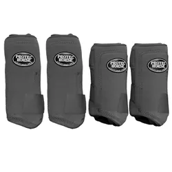 KIT COMPLETO BOLETEIRA PROTEC HORSE - CINZA - 2029 - PROTEC HORSE - A LOJA DOS GRANDES CAMPEÕES