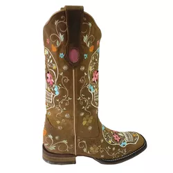 Bota Goyazes Feminina 183241 CF - Bufalo Camel - 1... - PROTEC HORSE - A LOJA DOS GRANDES CAMPEÕES