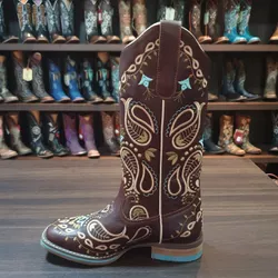 Bota Goyazes Feminina 203253 CF - Mustang Cafe - -... - PROTEC HORSE - A LOJA DOS GRANDES CAMPEÕES