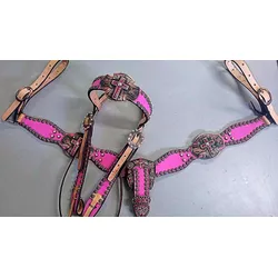 Conjunto Cabecada e Peiteira - Master Saddles 13 -... - PROTEC HORSE - A LOJA DOS GRANDES CAMPEÕES