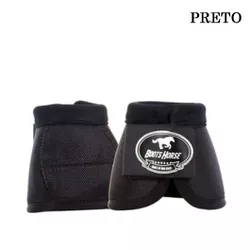 Cloche Boots Horse - Preto - 8727 - PROTEC HORSE - A LOJA DOS GRANDES CAMPEÕES