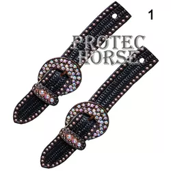 Correia Espora Personalizada Adulto - Couro 20 - 1... - PROTEC HORSE - A LOJA DOS GRANDES CAMPEÕES